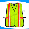 2015 100% polyester yellow china elastic reflective belt safety vests